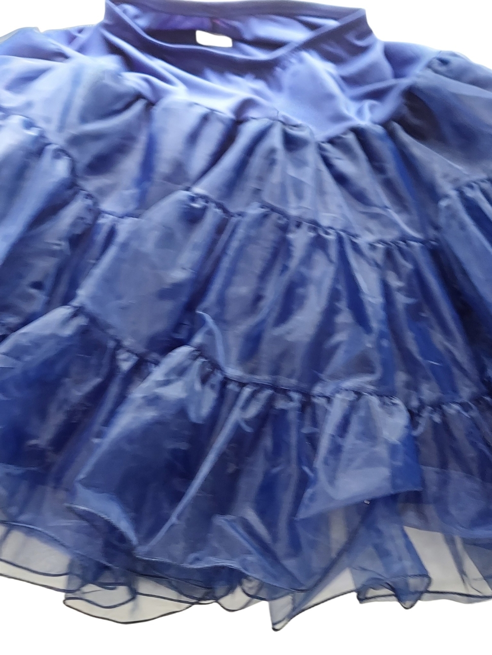 NWT Shimaly Royal Blue Petticoat Tutu Crinoline Underskirt Rockabilly Costume - Picture 7 of 13